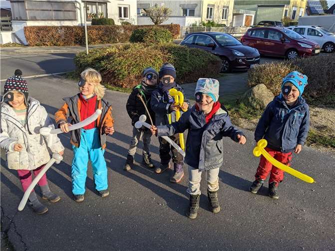 Die Koalas gehen auf Schatzsuche um die Tomburg. Foto: privat