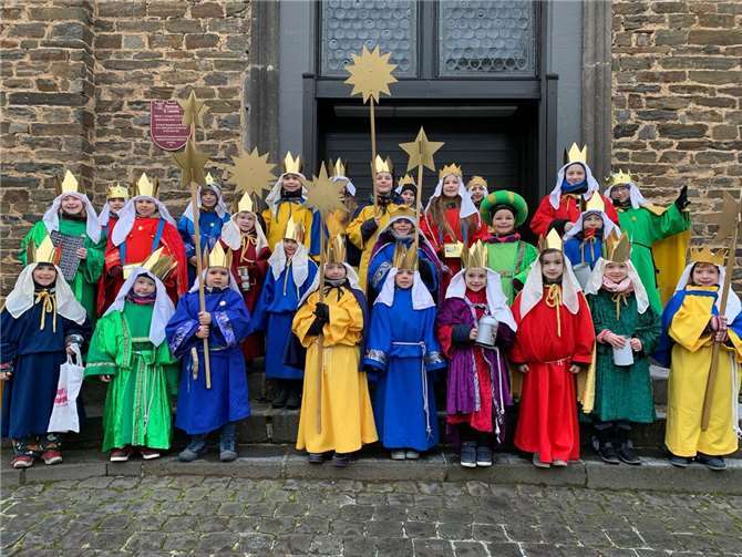 Die Kobern-Gondorfer Sternsinger. Foto: privat