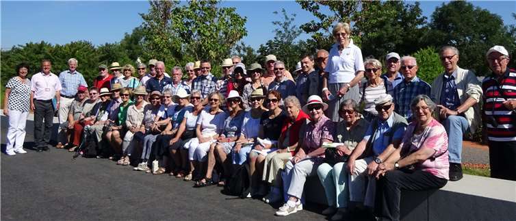 Die Koblenzer BUGA-Freunde besuchten die Landesgartenschau in Würzburg.Anna Maria Schuster