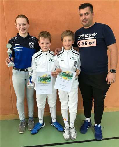 Die Koblenzer Fechter durften mit ihrem Abschneiden in Mülheim an der Ruhr sehr zufrieden sein.Foto: privat