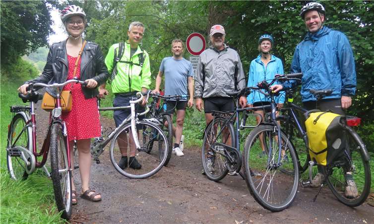 Die Koblenzer Grünen machten sich auf einer Radtour selbst ein Bild, wie die Umsetzung des VEP 2030 voran schreitet. Foto: privat