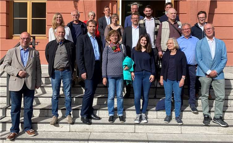 Die Koblenzer Grünen mit Carl-Bernhard von Heusinger in Mainz. Quelle: Büro von Carl-Bernhard von Heusinger