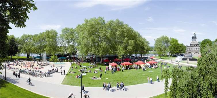 Die Koblenzer Parks und Gärten erwachen nach der langen Winterpause zu neuem Leben.  Koblenzer Gartenkultur / (c) Dietmar Guth