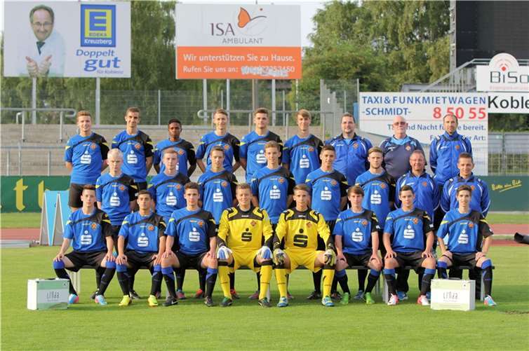 Die Koblenzer U19-Mannschaft freut sich schon auf die Partie morgen Abend. Foto: TuS Koblenz