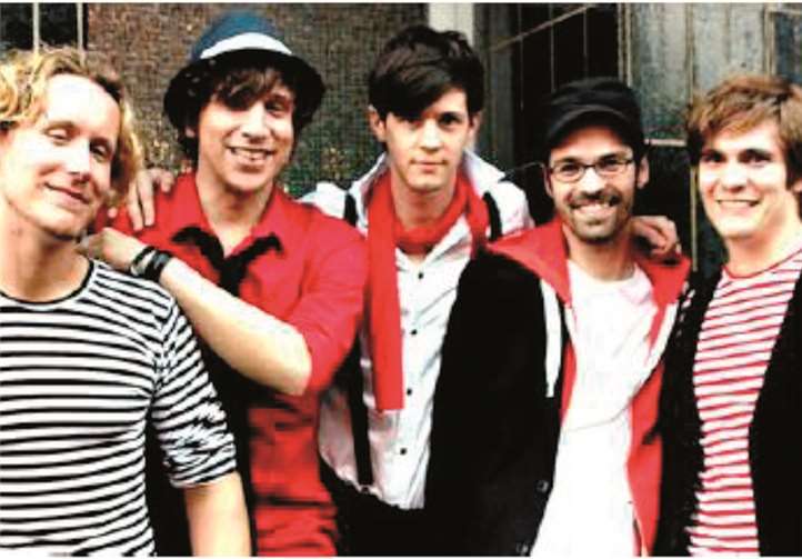 Die Kölner Newcomerband „Kasalla“ erobern am 22. Juni die Bühne in Bad Neuenahr. privat