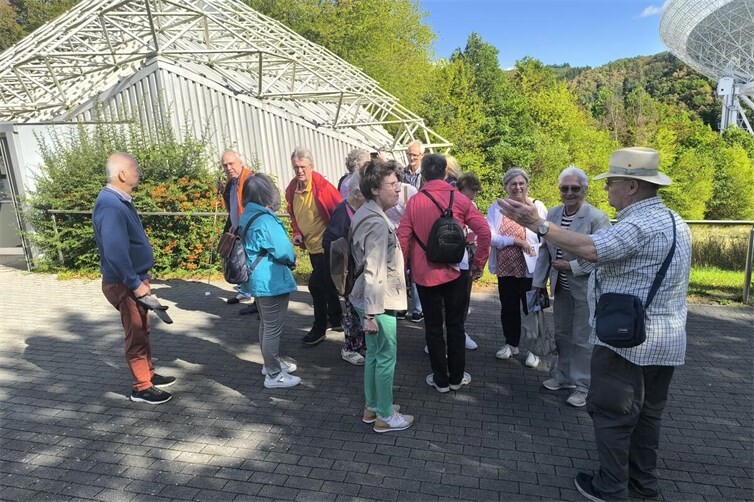 Die Kolping-Gruppe informierte sich.