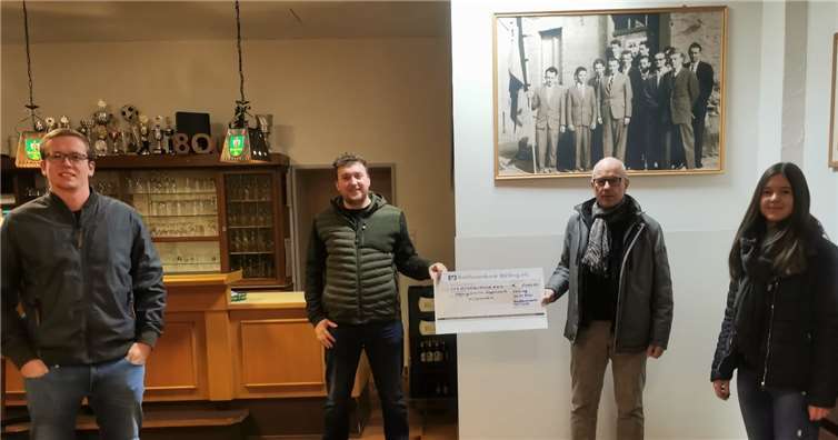 Die Kolpingfamilie Gappenach freute sich sehr über die Spende. Foto: privat