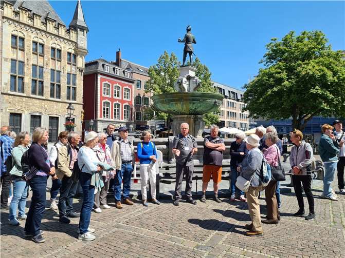 Die Kolpingsfamilie Meckenheim 1867 hat im Rahmen ihres diesjährigen Busausflugs die historische Stadt Aachen erkundet. Foto: privat