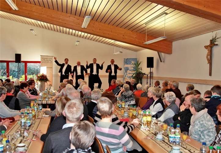 Die „Komischen Harmoniker“ begeisterten ihr Publikum.