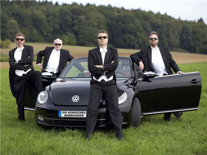 Die Komischen Harmoniker treten in Vallendar auf.Foto: privat