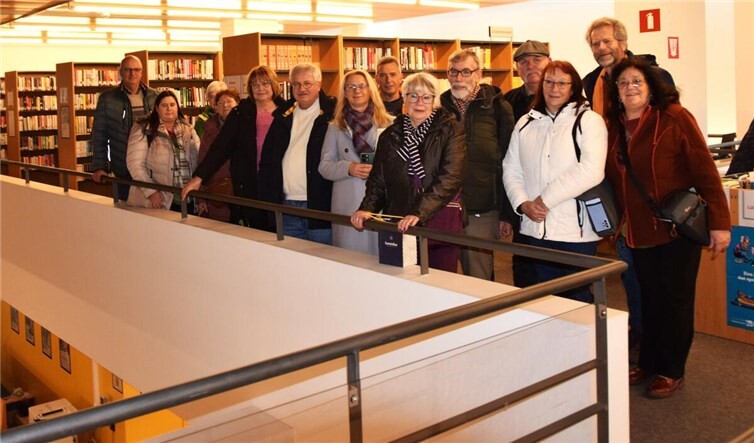 Die Komitee-Mitglieder in der Bibliothek von Brasschaat. Foto: Daniel Verster
