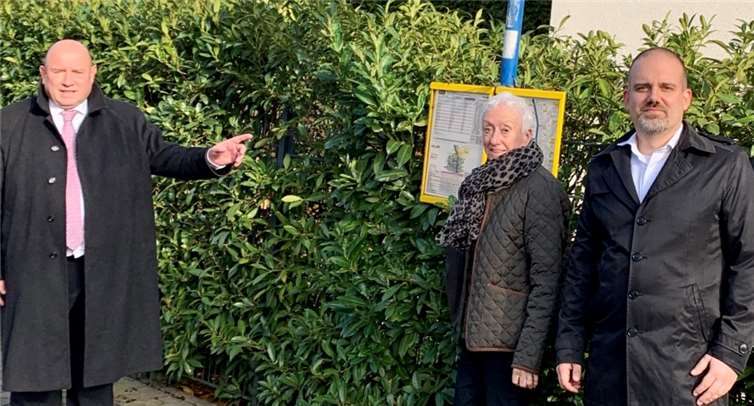 Die Kommunalpolitiker der CDU Koblenz-Karthause Stadträtin Monika Artz , Leo Biewer (li.) und Marius Jakob.Quelle: CDU Koblenz-Karthause