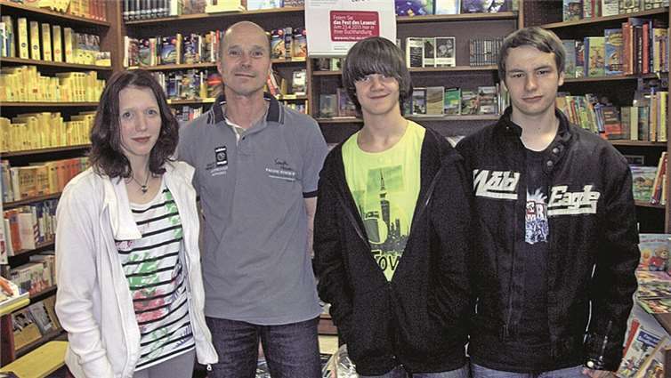 Die Kompetenzchecker aus dem HoT waren diesmal zu Besuch bei der Buchhandlung Walterscheid von Thomas Zimmermann.  Privat