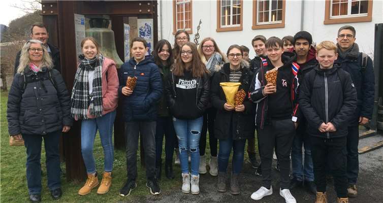 Die Konfirmandinnen und Konfirmanden erlebten mit ihren Begleitern einen spannenden und aufschlussreichen Tag in Boppard.Foto: privat