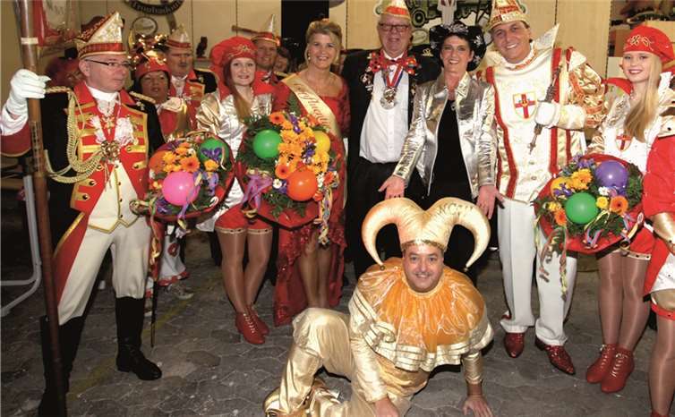 „Die Kostüme des Gefolges waren einfach toll“. Privat