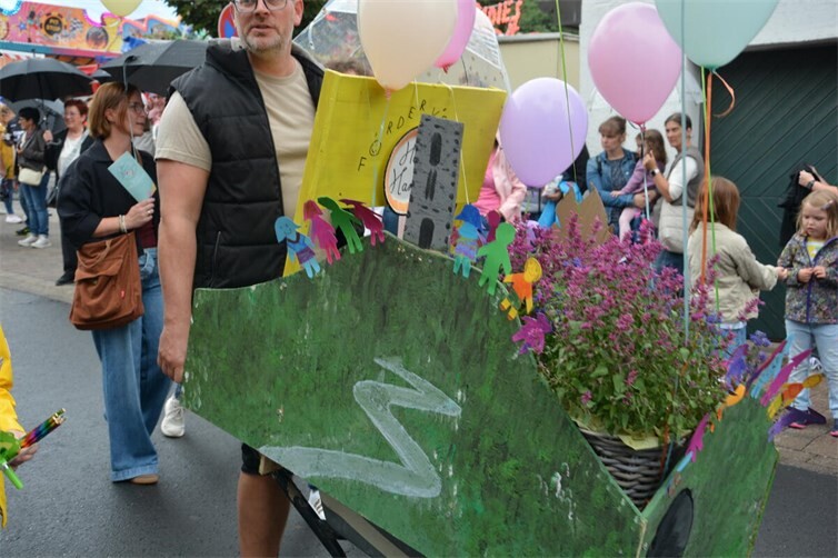 Die Kreation des Fördervereins der Grundschule in Aktion