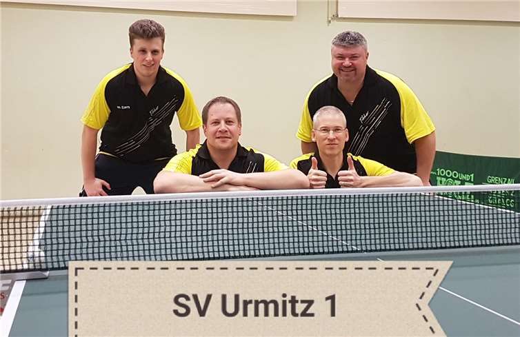 Die Kreisklassen-Stammspieler (v.l.: hinten) Nico und Michael Eiers, vorn Michael Dott und Felix Sirrenberg. privat