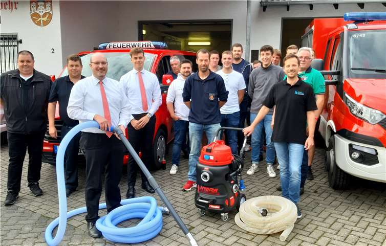 Die Kreissparkasse Ahrweiler unterstützte die Anschaffung mit einer Spende in Höhe von 2500 Euro. Foto: privat