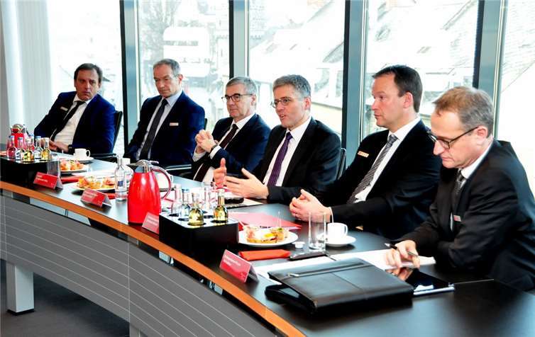 Die Kreissparkasse Mayen möchte ihre Kunden weiterhin mit viel „Herzblut“ betreuen.Fotos: BS