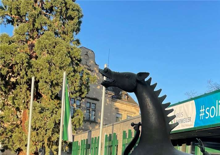 Die Kreisverwaltung in Ahrweiler. Foto: ROB