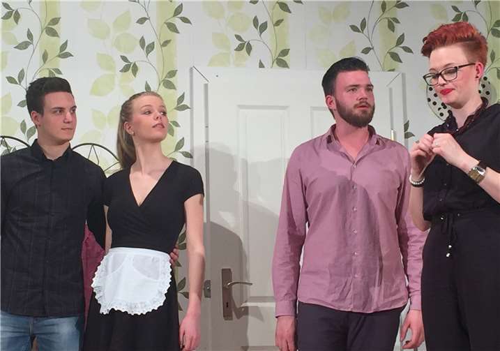 Die Kriminalkomödie „Die Rose von Eaton“ feiert am 14. März Premiere. Foto: privat