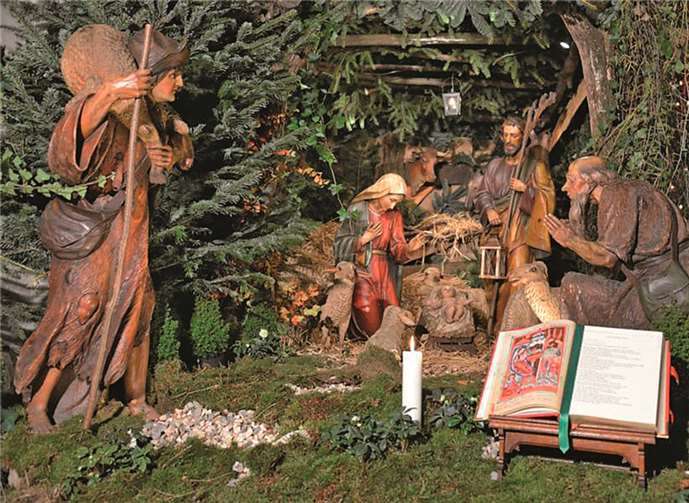 Die Krippe in St. Kastor. Privat