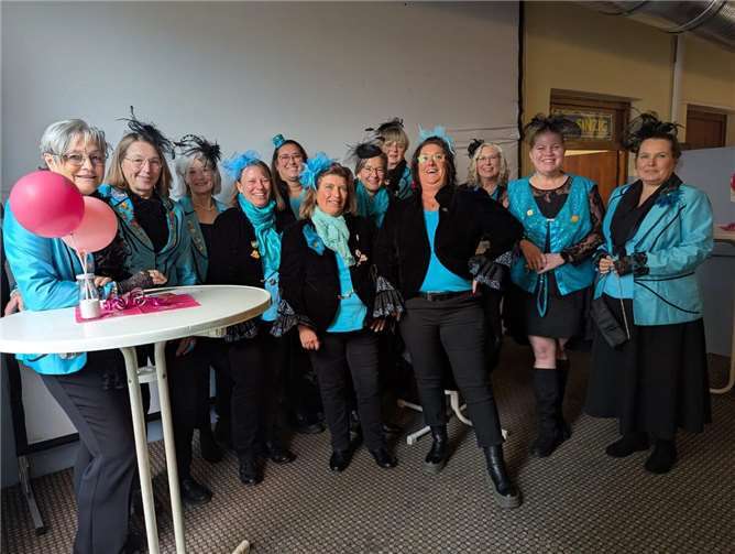 Die Kripper Wasserturm-Möhnen.  Foto: SV Kripp