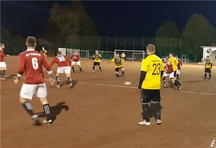 Die Kripper boten eine überzeugende Mannschaftsleistung und konnten verdient drei Punkte bei der Grafschafter SG III einfahren.Foto: privat