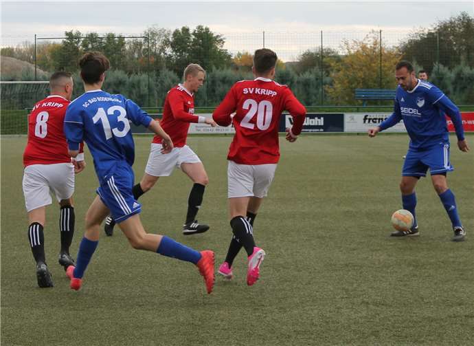Die Kripper versuchten die Lücke im Bodendorfer Defensivverbund zu finden.