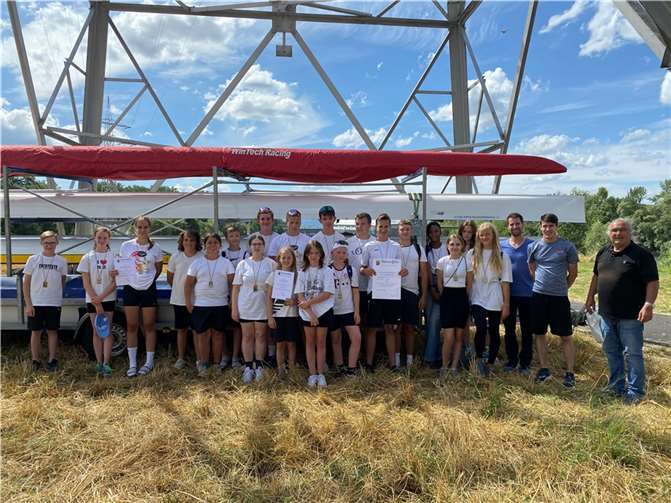 Die KuBa-Ruderer waren erfolgreich bei Landesentscheid. Foto: Felix Bischof