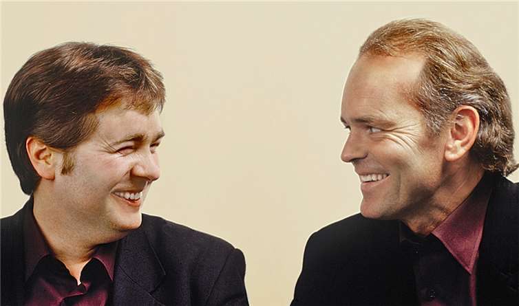 Die Künstler Pago Balke (Rezitation) und Nicolai Thein (Piano) gastieren am 10 und 11. Mai in Sinzig. privat