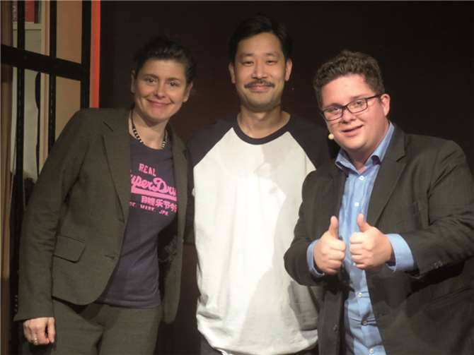 Die Künstler kamen aus Berlin, Köln und Witten.privat