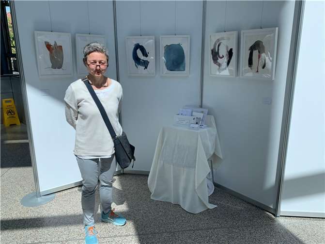 Die Kulturstadt Unkel stellte bei den „Offene Ateliers“ in Kamen die größte Künstlergruppe.