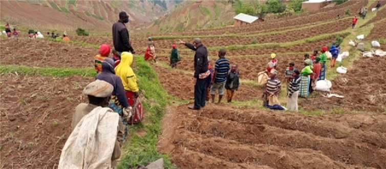 Die Kunga Ruandahilfe fördert Farmprojekte für die Batwa.