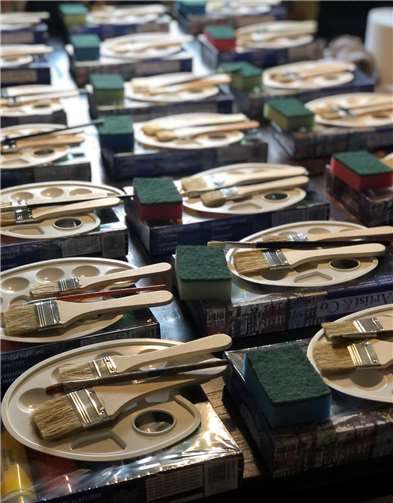 Die Kunsttüten.Foto: privat