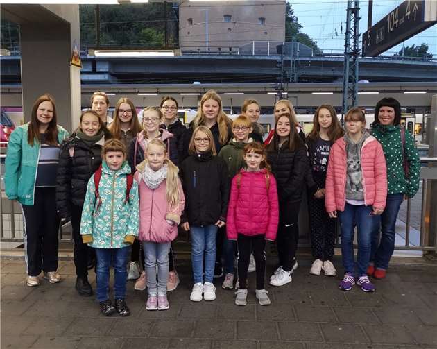 Die Kurstädterinnen verbrachten tolle Tage in Stuttgart. Fotos: Ann-Kathrin Schowtjak