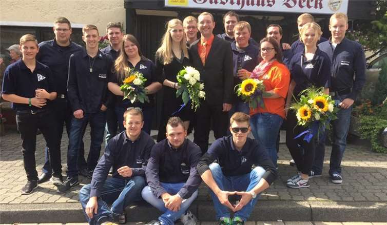Die Kurtscheider Kirmesgesellschaft steht schon in den „Startlöchern“. privat
