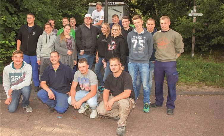 Die Kurtscheider Kirmesjugend 2015. WT