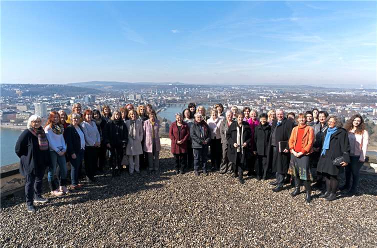 Die LAG-Mitglieder und Gäste bei ihrer Jubiläumsveranstaltung in Koblenz. Dietmar Guth