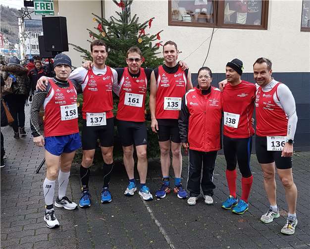 Die LG – 5000 m – Raser – Mannschaft in Zell