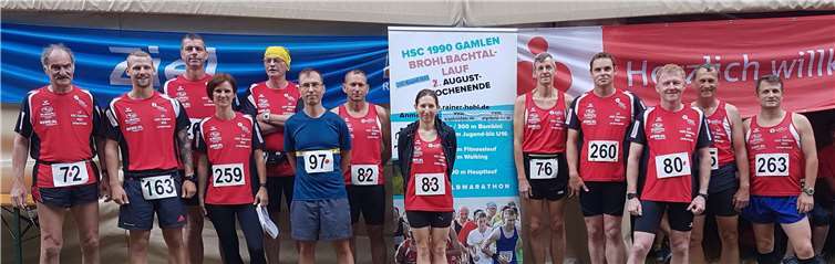 Die LG HSC Gamlen - RSC Untermosel nahm am Schafberglauf teil.Fotos: LG HSC Gamlen - RSC Untermosel