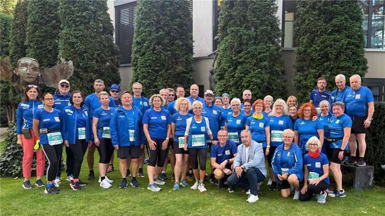 Die LG Laacher See beim 9. Monte-Mare-Firmenlauf.  Foto: privat