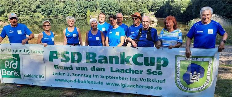 Die LG Laacher See sind gerngesehene Gäste beim Wandern rund um den Krufter Ofen.  Foto: TV Kruft