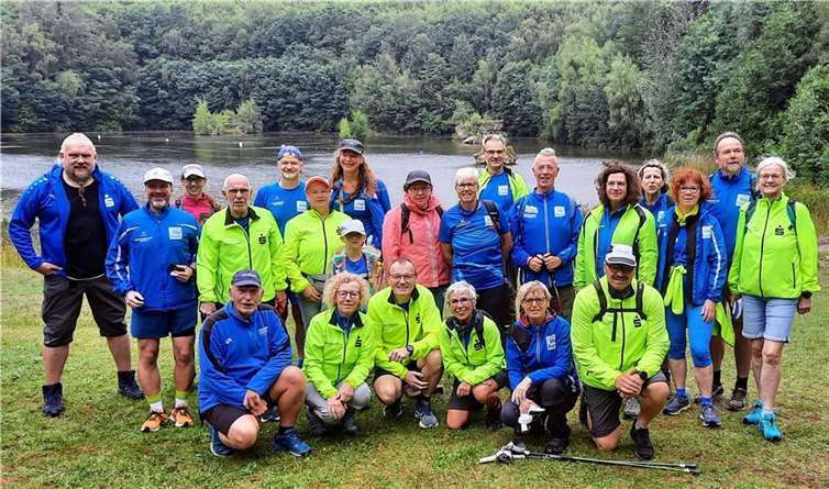 Die LG Laacher See sind gerngesehene Gäste beim Wandern rund um den Krufter Ofen.  Foto: TV Kruft