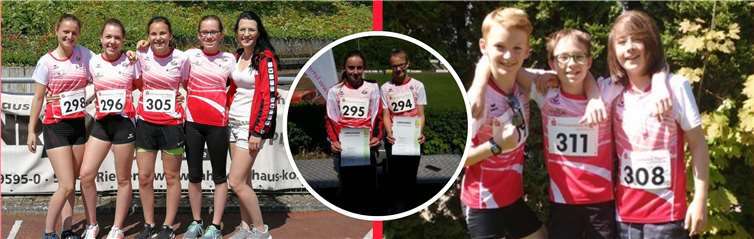 Die LG Rhein-Wied bei den Bezirksmeisterschaften in Mayen. Privat