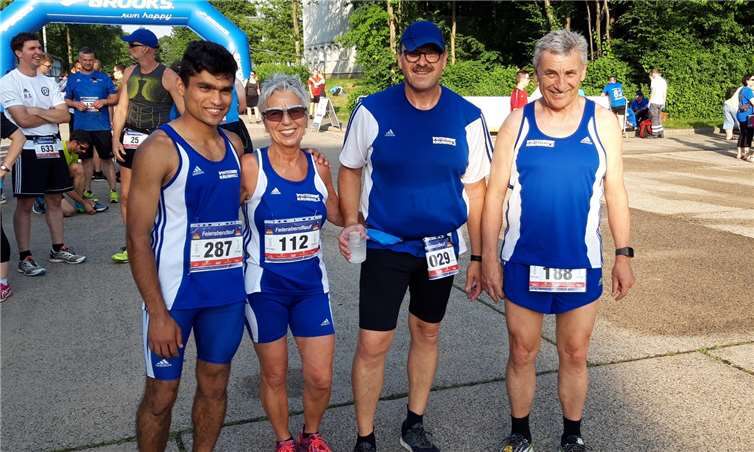 Die LG’Ler in Kastellaun: Raheb Rahimi (v.li.), Bärbel Monschauer, Frank Monschauer und Klaus Jahnz, es fehlt Lothar Eger. Fotos: privat