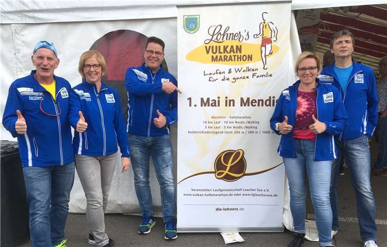 Die LG’ler an der Deutschen Weinstraße: (v.l.) Michael Rüb, Christiane Münzel, Will Fettweis, Simone Schmitz und Egon Göring. privat