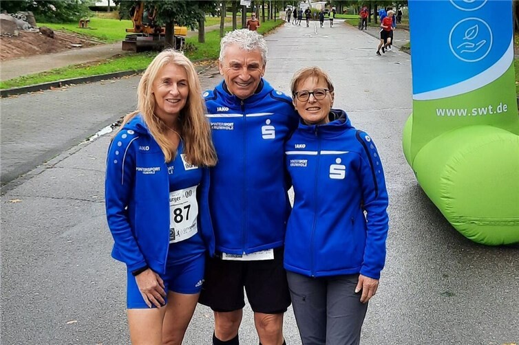 Die LG‘ler vor dem Start in Föhren. Foto: Rainer Hohl