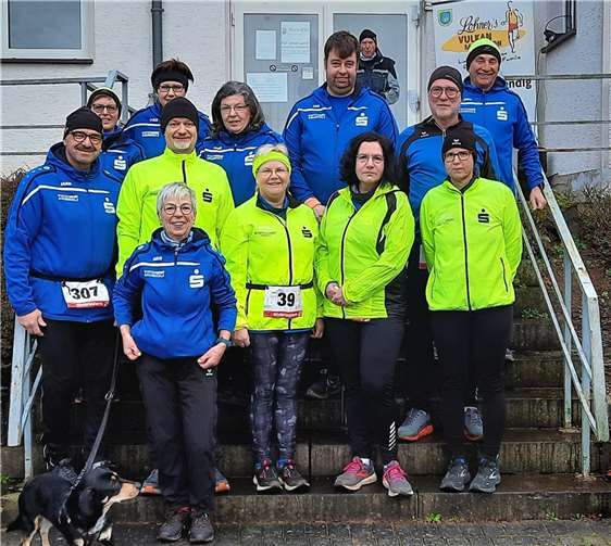 Die LGler vor dem Start in Ochtendung. Foto: privat
