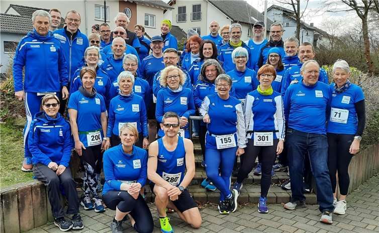 Die LG’ler vor dem Start in Urmitz.  Fotos: privat